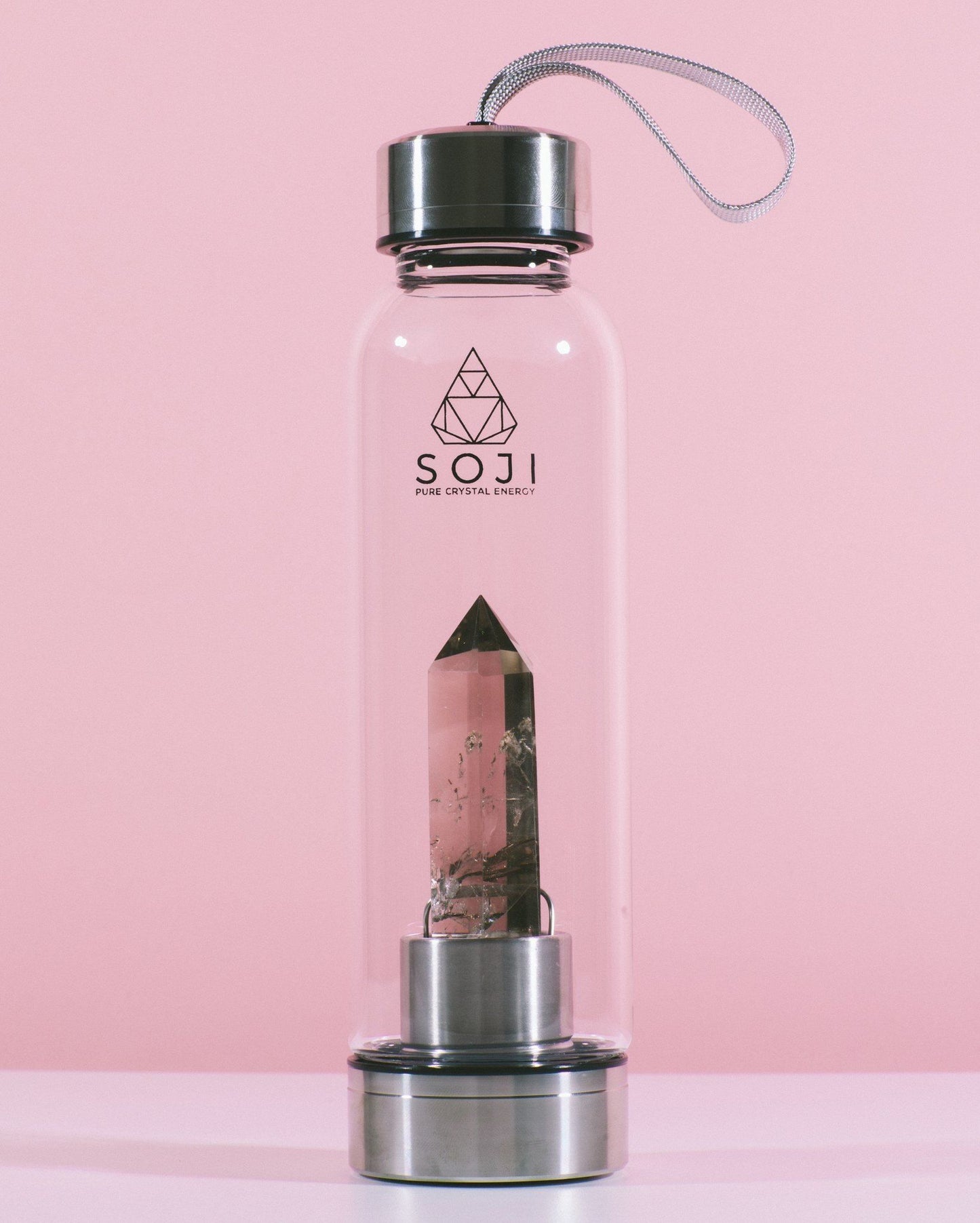 Soji Smokey Quartz Water Bottle