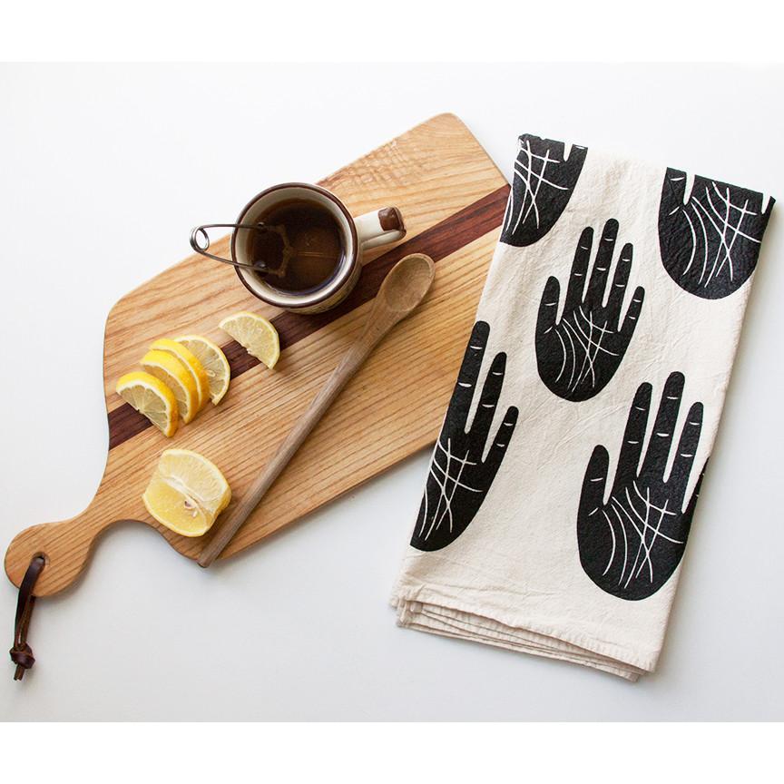 Native Bear Wise Palm Tea Towel